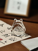 日本Noritake则武吉卜力宫崎骏龙猫totoro摆件玻璃镇纸礼物礼盒装