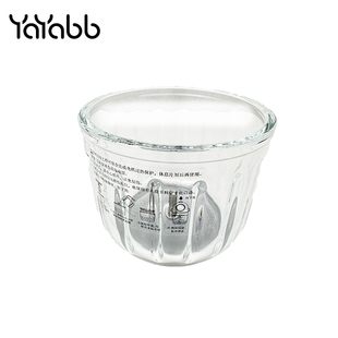 yayabb辅食器料理机绞肉机K8 K9玻璃杯头配件
