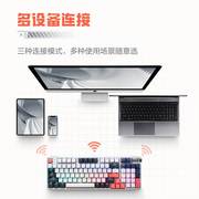 雷神ZERO机械键盘电竞游戏全键热插拔三模2.4G无线蓝牙有线KZ5096