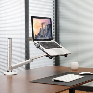 埃普OA-1S笔记本电脑桌支架iPad平板支架散热桌面支架升降台手提macbook抬高架13寸15寸通用旋转架