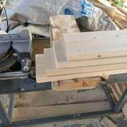 床框板床板木板实木杉木手工木方抛光3.5*17cm木料松木床边阁楼板