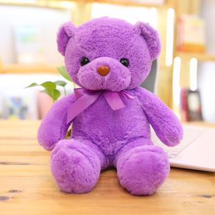 可爱泰迪熊抱抱熊多彩小熊毛绒，玩具公仔布娃娃婚庆，抛洒玩偶送女生