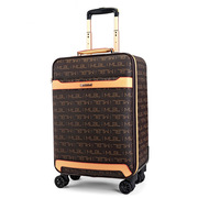 pvc商务行李箱20寸出行密码拉杆箱，24寸旅行登机箱定