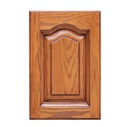 红橡原木实木衣柜门板定制新中式欧式平开门开放漆橱柜门订做