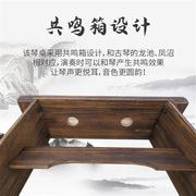古琴桌凳桐木共鸣箱，仿古实木组装拆卸便携式可折叠式禅意琴桌
