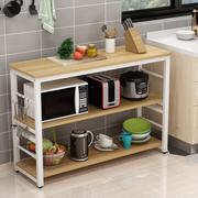 家用厨房切菜桌可移动长桌简易长方形桌子多功能多层桌切菜台创意