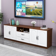 简约款餐边柜现代简约小户型组合地柜，实木电视柜白色，储物柜高卧室(高卧室)