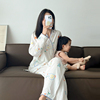 zma孕妇月子服春夏，纯棉纱布哺乳睡衣外出薄款产后夏装孕妇家居服