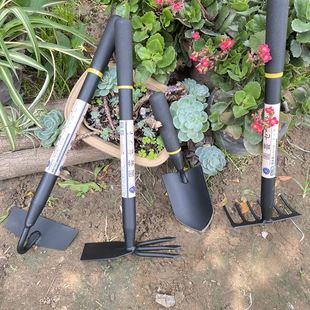 园艺小铲子种花专用工具三件套装家庭阳台种菜翻土神器小锄头大全