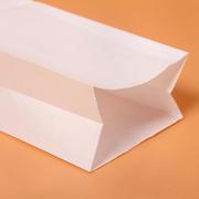 烘焙面包点心袋外卖打包纸袋食品级牛皮纸袋白色空白定制