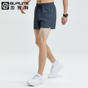 运动短裤男夏季薄款跑步马拉松，田径三分裤女梭织，速干训练服健身裤