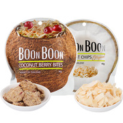 泰国进口boonboon椰满满香脆椰子片椰子饼干网红零食小吃椰子脆片