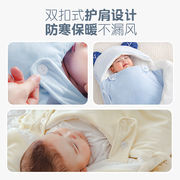 小月龄睡袋抱被两用婴幼儿，宝宝防惊跳秋冬款0一6月加厚外出一体式