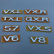 适用丰田兰德酷路泽英文字母车标，普拉多霸道排量，数字标gxr5.7后标