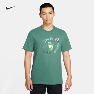Nike耐克男子高尔夫T恤夏季纯棉休闲柔软FV8427