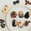甜品蒸汽波美甲卡通饰品饼干曲奇甜甜圈巧克力立体创意饰品