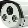 监控摄像头1200线防水摄像机，红外探头高清监控摄像机模拟摄像机