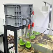 金鱼鱼缸增氧过滤器过滤箱，配件大全净水循环，三合一系统外置沼泽桶
