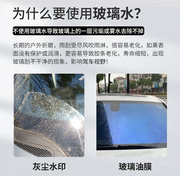 德国伍尔特汽车专用玻璃水，超浓缩雨刷精去油膜强力除虫胶鸟粪污垢
