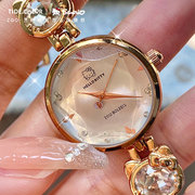 tidecolor联名hellokitty手表，女款简约小众，设计凯蒂猫轻奢石英表