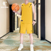 乔丹球衣篮球男夏季冰丝无袖T恤球服跑步运动健身篮球服套装定制
