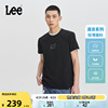 Lee24春夏标准版小logo索罗娜凉感男圆领短袖T恤LMT008141202