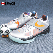 Cspace W Nike KD4  杜兰特4代 黑银色 低帮篮球鞋 FD2635-001