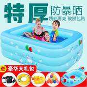 超大儿童游泳池充气游泳池家庭婴儿泳池成人家用加厚超大号戏水池