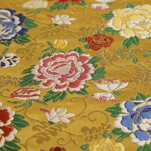 云锦 中国三大锦之一非物质文化遗产传统工艺织造高端面料旗袍
