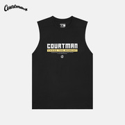 COURTMAN投篮背心运动速干透气坎肩美式篮球训练健身跑步无袖T恤