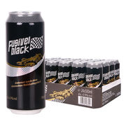 德国进口导火索啤酒fusivelbeer焦香精酿黑啤酒，500ml*24罐整箱