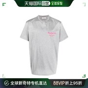 99新未使用香港直邮alexandermcqueenlogo刺绣棉，t恤704986