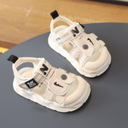 宝宝凉鞋夏季男宝0一1-3岁婴儿防滑软底学步鞋包头透气女儿童鞋子