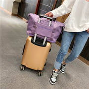 旅行袋女士短途手提大容量运动旅游包轻便拉杆包收纳出差行李箱包