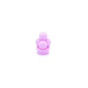 乐高lego零配件，亮粉色6254冰激凌雪糕，球云雾稀有