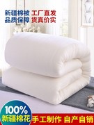 新疆棉被纯棉花被子冬被加厚保暖春秋全棉被，芯棉絮床垫被褥子棉胎