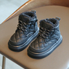 女童靴子2023秋冬二棉鞋子，儿童加绒洋气，短靴雪地靴童鞋马丁靴