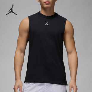 耐克jordan飞人男子针织篮球，运动休闲训练无袖，背心t恤fn5857-010