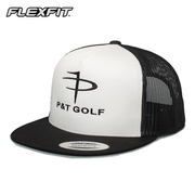 FLEXFIT PT高尔夫联名款平沿帽男士进口网眼棒球帽春秋嘻哈网帽潮