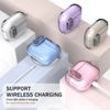 透明开关airpodspro2保护套适用于苹果耳机保护壳，airpods3保护壳，高清透明软壳魔音beatsstudiobuds冰晶外壳