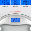 香山EB9005L电子称体重称健康秤钢化玻璃人体秤家庭带背光夜视