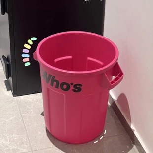 垃圾桶家用20L大容量高颜值客厅厨房厨余工业风多功能收纳桶创意