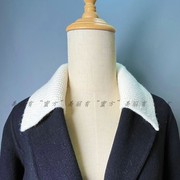 气质假领子韩版小翻领，装饰西装领口风衣，呢外套防脏可拆卸螺纹