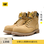 CAT卡特春夏男士户外休闲经典黄靴工装靴低靴子商场同款