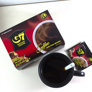 越南进口中原G7黑咖啡粉速溶30袋盒装无蔗糖