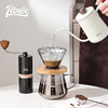 Bincoo家用煮咖啡壶手磨咖啡机木柄手冲咖啡壶细嘴不锈钢挂耳壶