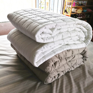 100%全棉加厚床笠单件纯棉，1.8m床罩薄棕垫席梦思保护套防滑固定制
