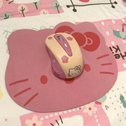 猫咪无线鼠标静音女生可爱粉色，适用于联想华硕三星笔记本台式电脑