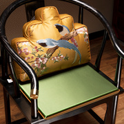 茶椅椅垫高档坐垫新中式餐椅垫圈椅实木椅子座垫官帽椅海绵垫定制