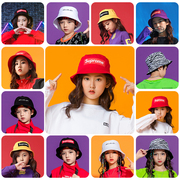 儿童嘻哈街舞帽子男童渔夫帽，韩版时尚字母，棒球帽少儿hiphop女童帽